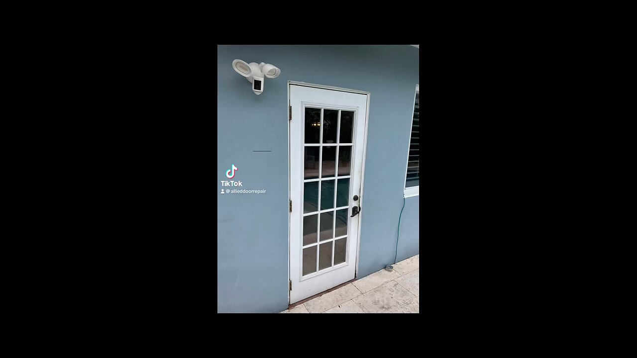 BEFORE and AFTER Residential hurricane impact graded entry door replacement in Deerfield Beach