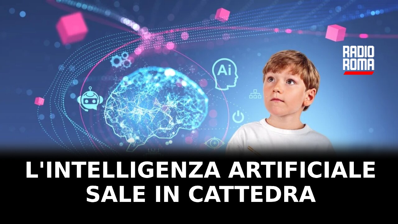 L'intelligenza artificiale sale in cattedra