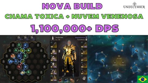 Nova build de Mago de Chama Toxica em detalhes - Undecember