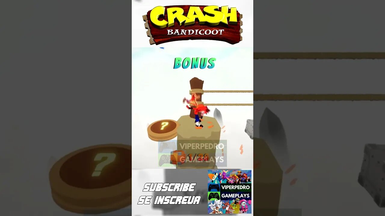 O MELHOR FAN GAME de CRASH BANDICOOT! | Parte 2/6 M1 #shorts #crashbandicoot #gaming #fangame