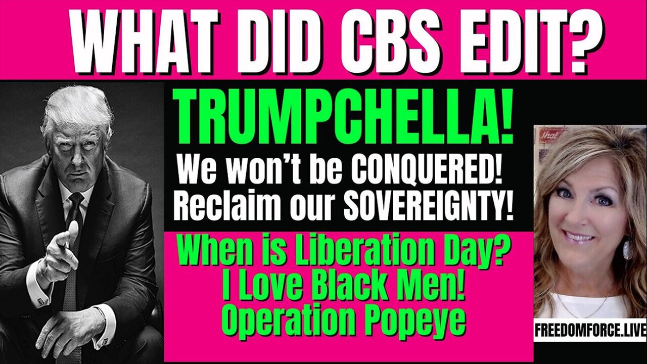 Melissa Redpill Update 10.14.24: "What did CBS Edit? Trumpchella! Trumpets"