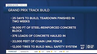 Track build begins for Grand Prix of St. Pete IndyCar race