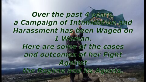 The Little Irish Woman Who Stands Against The regime.