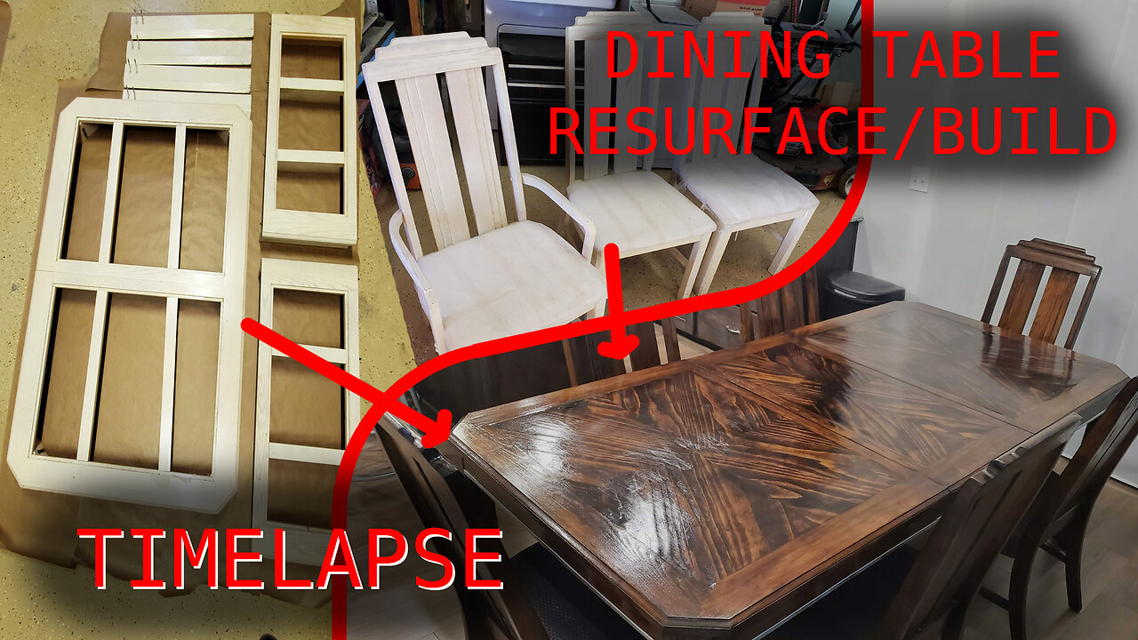 Table Resurface/Build Time-lapse and Channel Update