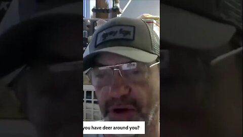 What to do when you have deer around after dark?