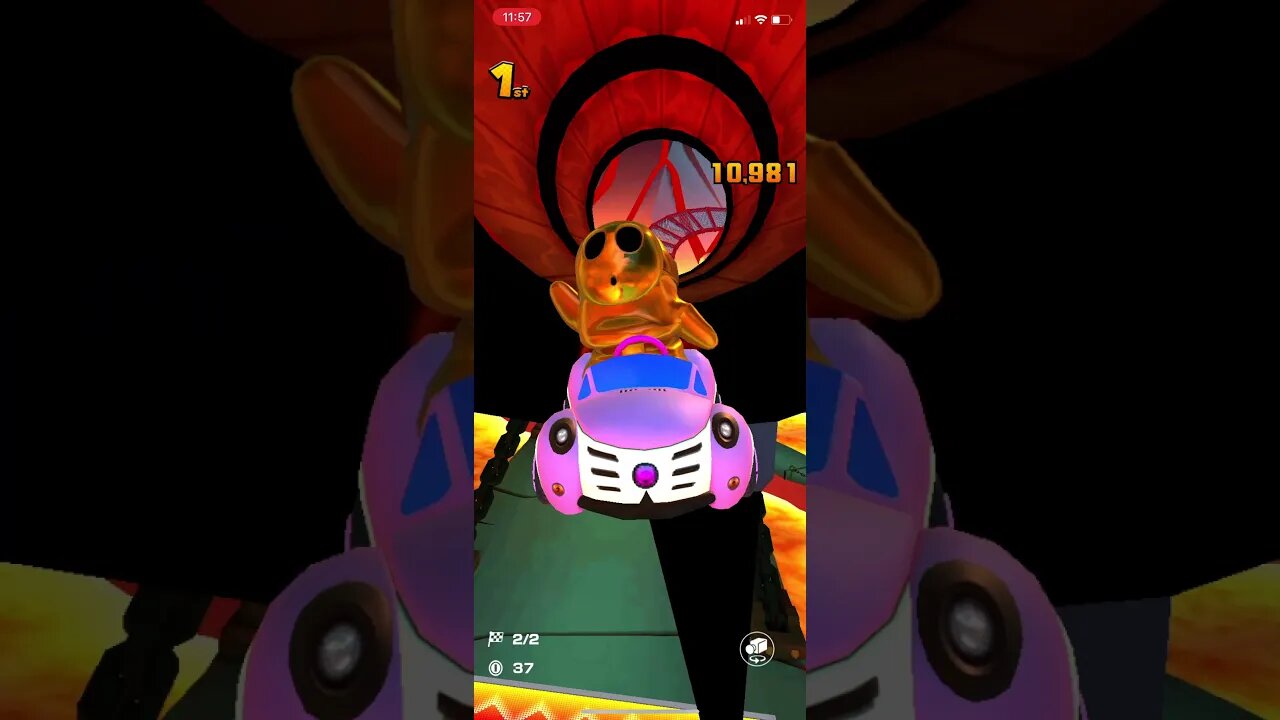 Mario Kart Tour - Lemmy Cup Coins Aplenty Gameplay