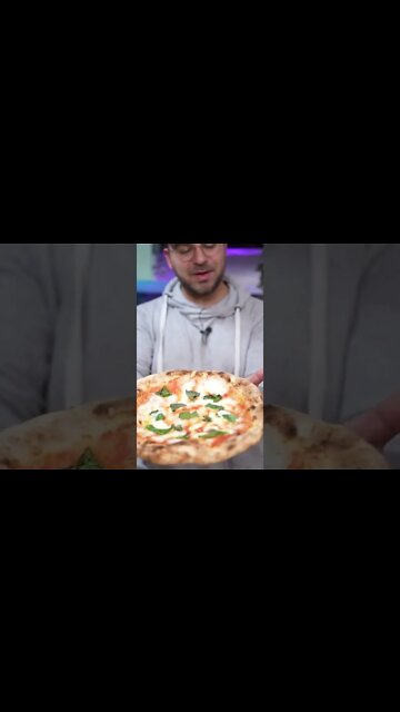 Easy no knead Neopolitan pizza dough | @vincenzosplate on IG 🍕🍅 #shorts