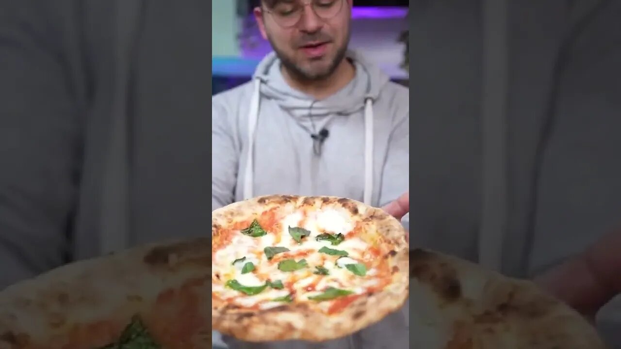 Easy no knead Neopolitan pizza dough | @vincenzosplate on IG 🍕🍅 #shorts