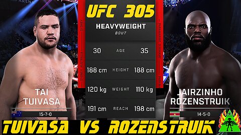 UFC 5 - TUIVASA VS ROZENSTRUIK