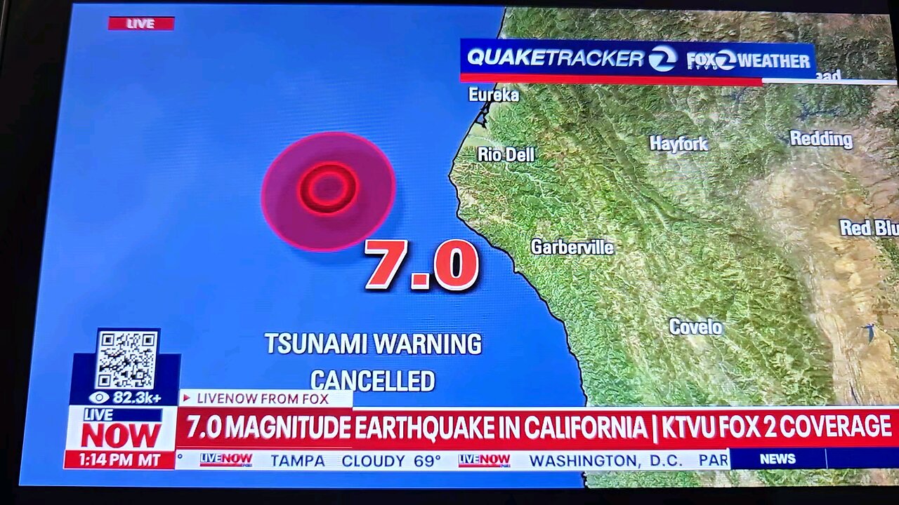 7.0 earthquake california