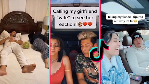 Couple Pranks Tiktoks | Funny Tiktok Couple Pranks And Goals Compilation #1