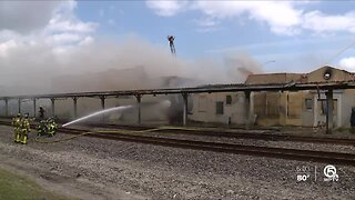 Four teens charged in massive fire