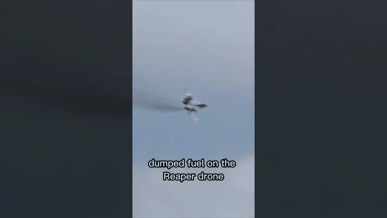 russian fighter jet TOOK down US Drone