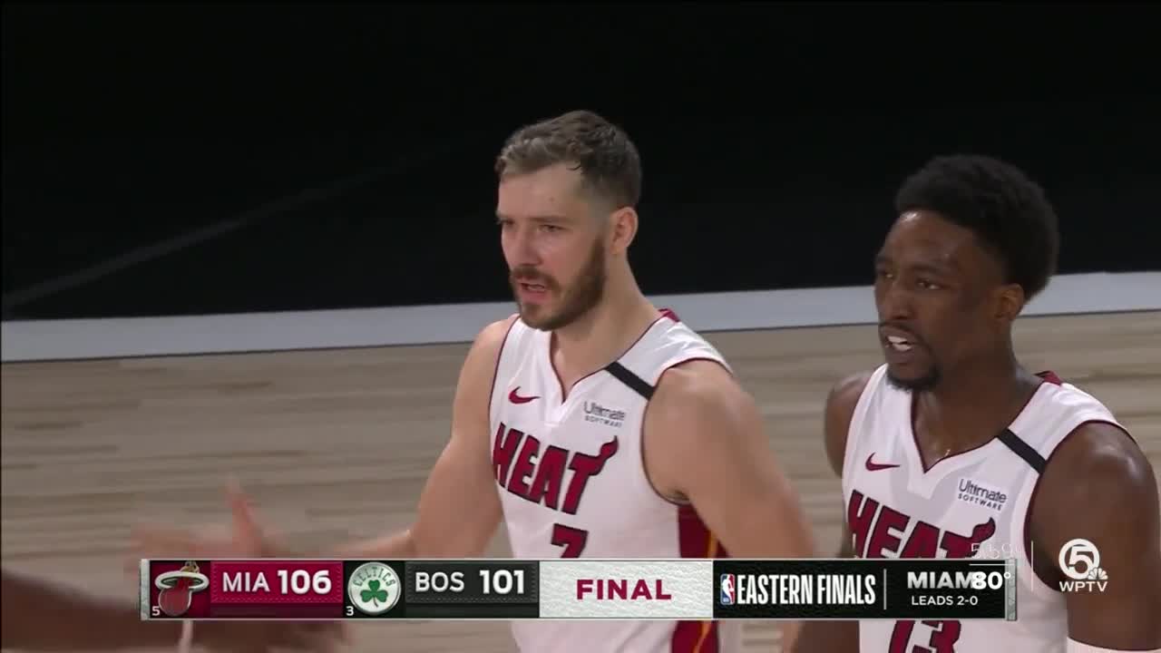 Heat do it again, rally past Celtics for 2-0 lead