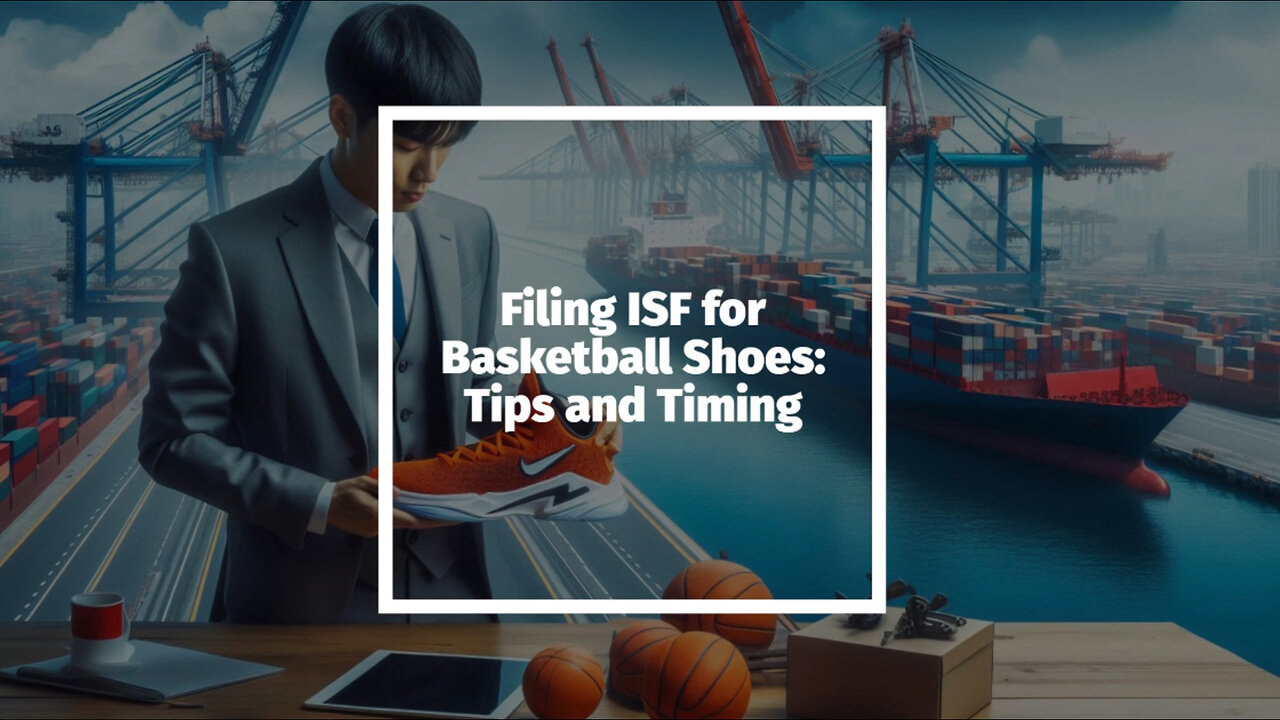 Mastering the ISF for Basketball Footwear: A Guide to Importing with Ease