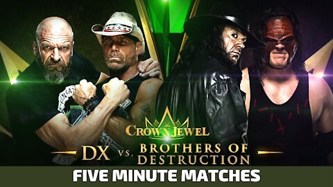 WWE Crown Jewel 2018 Brothers Of Destruction Vs. DX Breakdown / Reaction