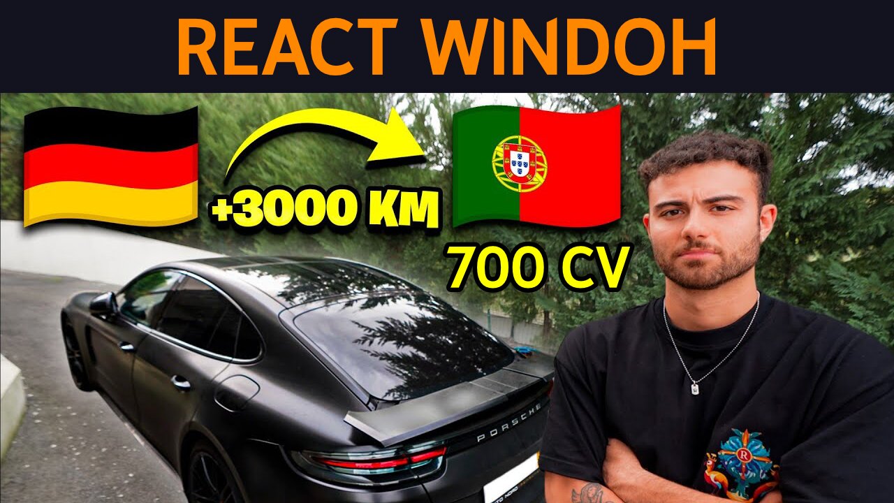 Reagi ao Windoh🔴Windoh Comprou Um Porsche Panamera Turbo S do🔴Foi Buscar o Carro à Alemanha