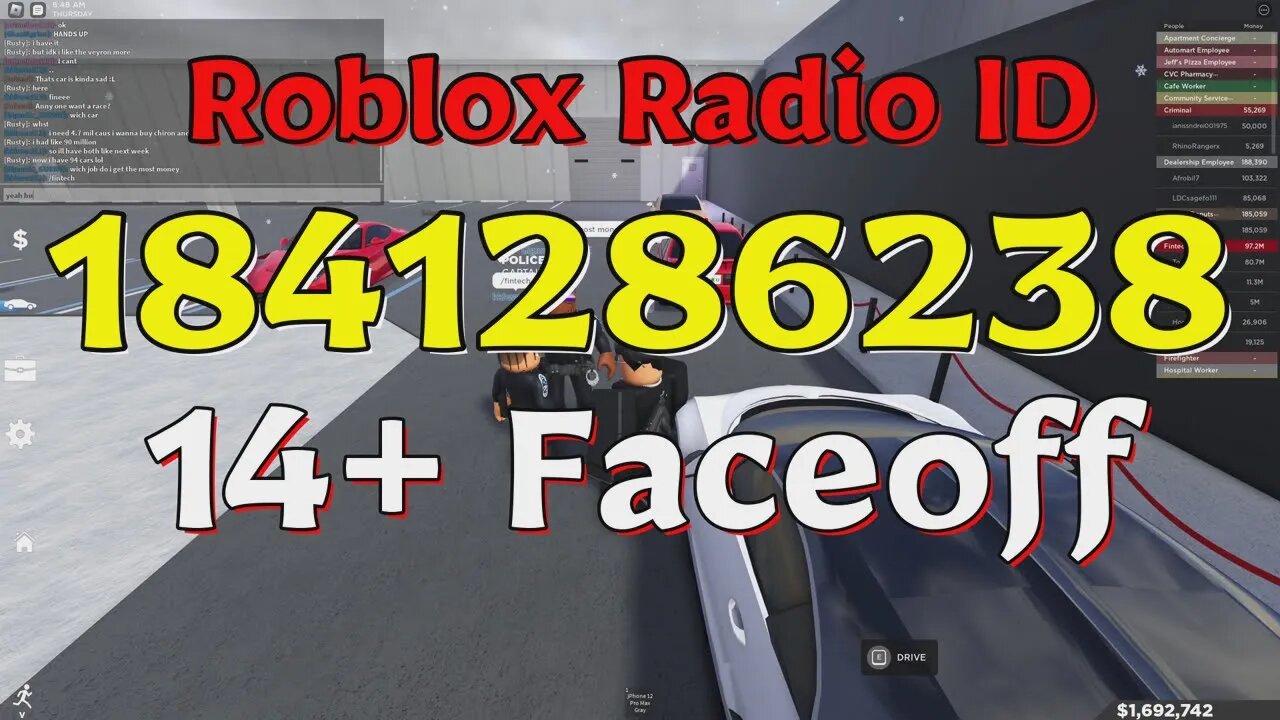 Faceoff Roblox Radio Codes/IDs