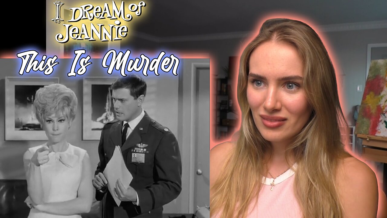 I Dream Of Jeannie S01E28-This Is Murder!! My First Time Watching!!