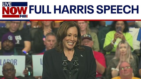 FULL SPEECH: VP Harris campaigns in battleground Michigan | LiveNOW from FOX