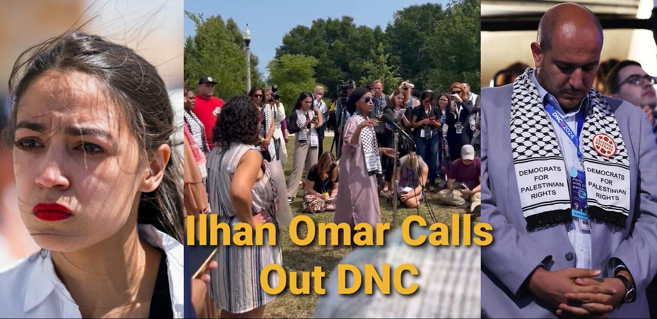 Rep. Ilhan Omar Throwing Jabs At AOC & DNC