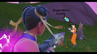 Started Playing fortnite Season 4 where goku fights with a gun