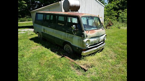 Marty's 1969 Dodge A108 van rescue