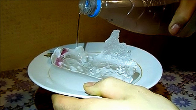 Amazing instant Water Freezing