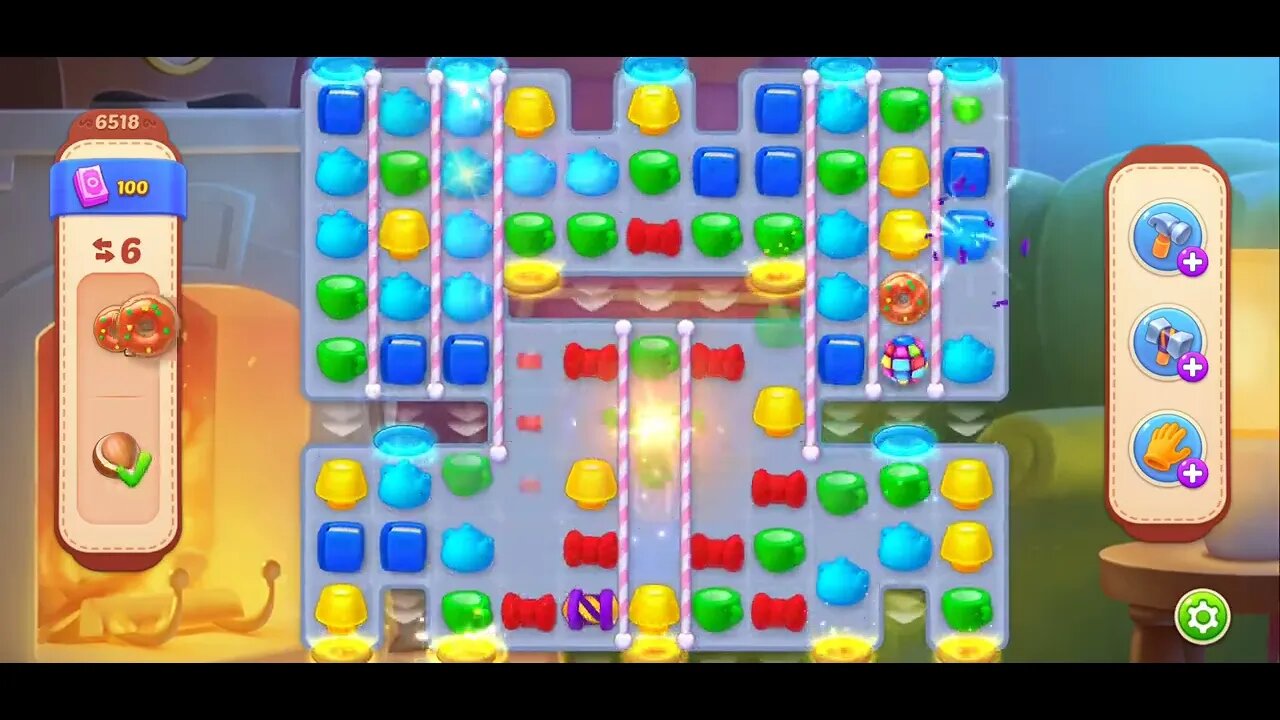 Playrix Homescapes Gameplay Walkthrough Level 6518