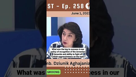 What was the key to success in our policy of recognition of the Armenian Genocide?