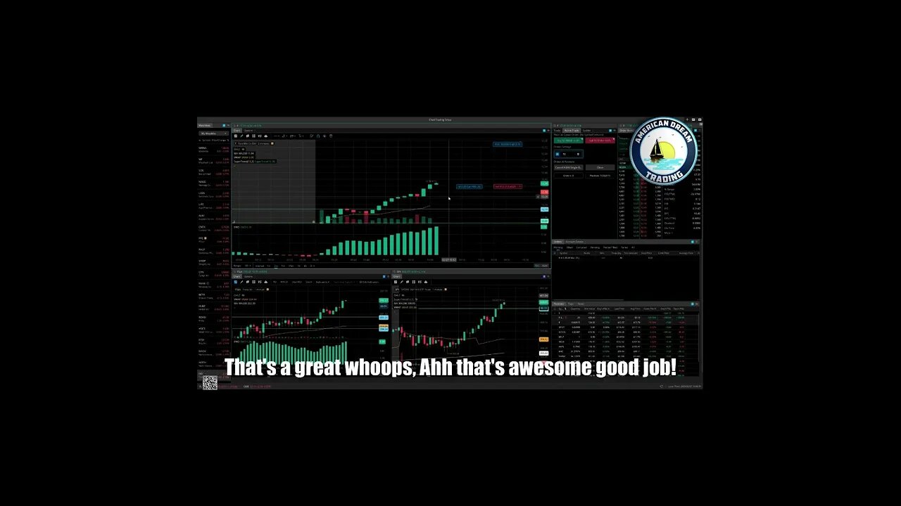 AmericanDreamTrading - Huge +$8,000 Profit Lifetime Member Stock Market Success