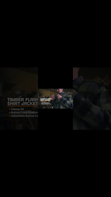 Made for Work: Berne® Timber Flannel Shirt Jacket