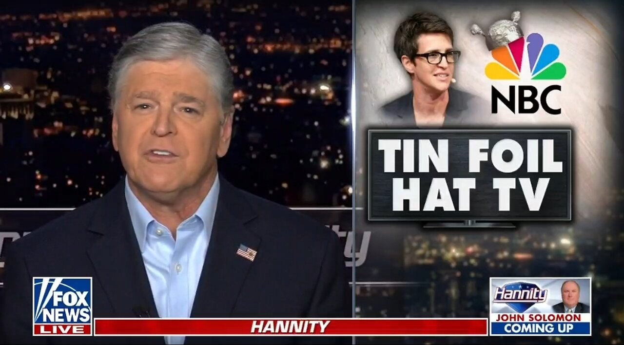 No One In The Media Pushed More Lies Than Rachel Maddow: Hannity