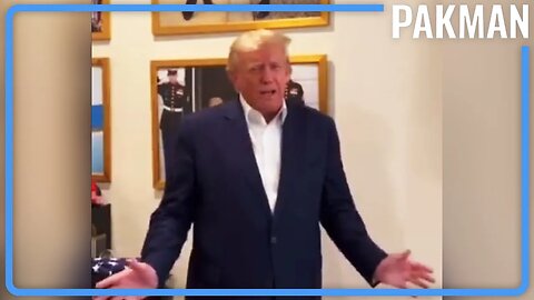 Trump Visibly Confused, Defends Jan 6 Rioters in New Video
