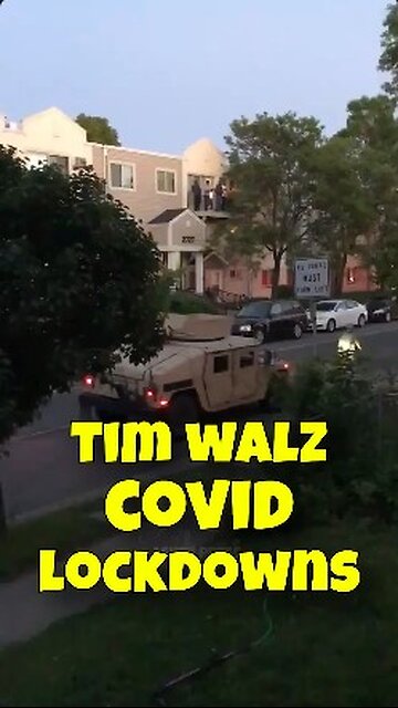 Cops enforce Tim Walz’s curfew by shooting paintballs at residents as they stood in their doorways