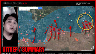 MASSIVE RUSSIAN DONETSK OFFENSIVE! Russian Elephant at Pokrovsk Front | Ukraine War SITREP / Summary