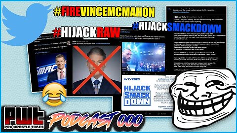 We REACT to #FireVinceMcMahon Tweets! LOL