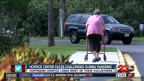 Hospice center faces challenges during pandemic