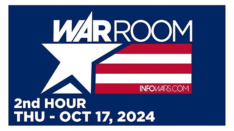 WAR ROOM [2 of 3] Thursday 10/17/24 • 2024 ELECTION - News, Reports & Analysis • Infowars