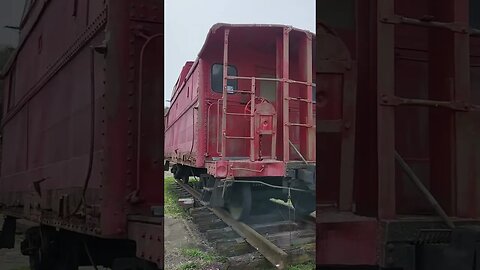 Steubenville Ohio little red caboose