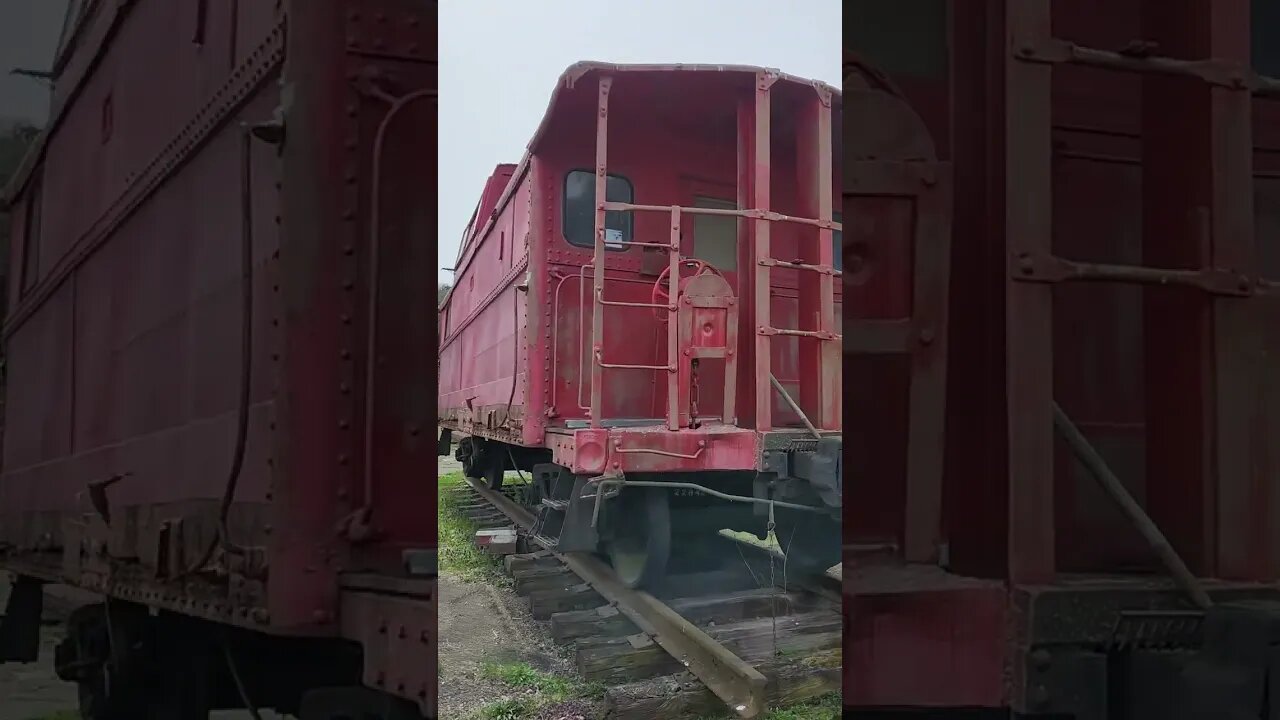 Steubenville Ohio little red caboose