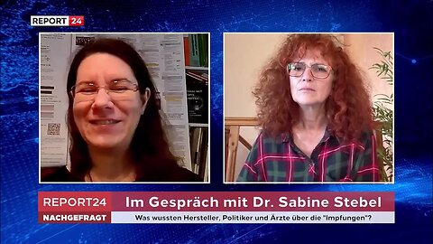 " WAS WUSSTEN HERSTELLER, POLITIKER UND ÄRZTE ?! " - Dr. Sabine Stebel