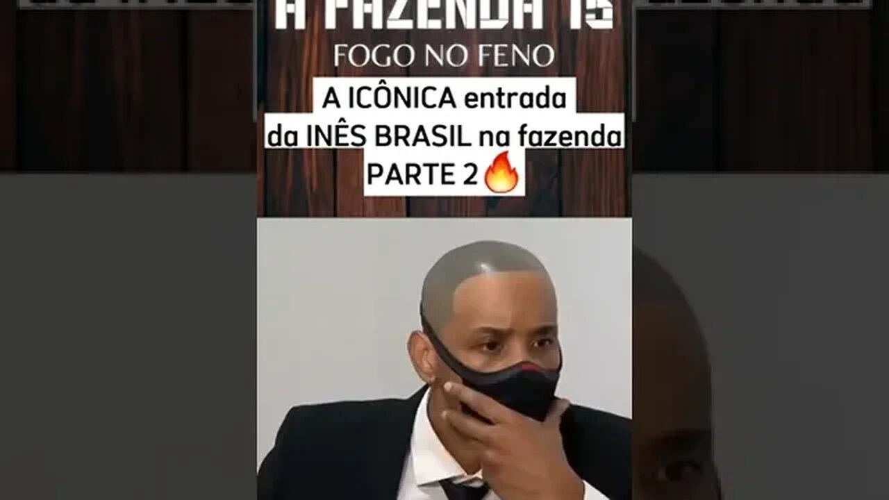 A ICÔNICA entrada da INÊS BRASIL na fazenda🔥 #afazenda #afazendarecord #afazenda15