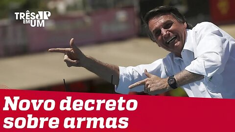 Bolsonaro edita 7º decreto sobre porte e posse de armas