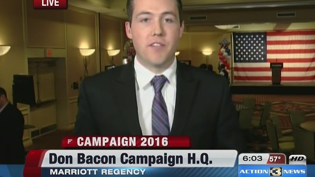 Don Bacon hit 6pm