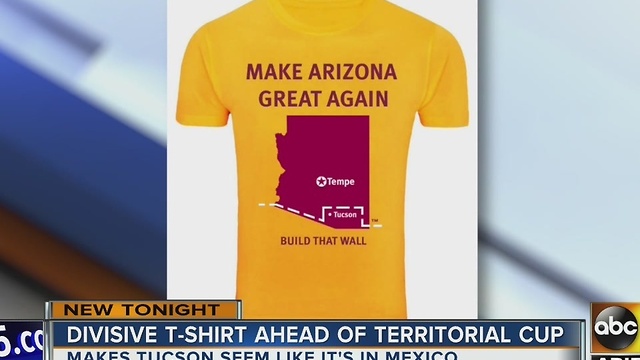 Divisive T-shirt released ahead of Territorial Cup