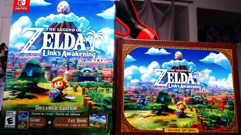 Zelda: Links Awakening Dreamer Edition UNBOXING (Going through EVERY Page!)