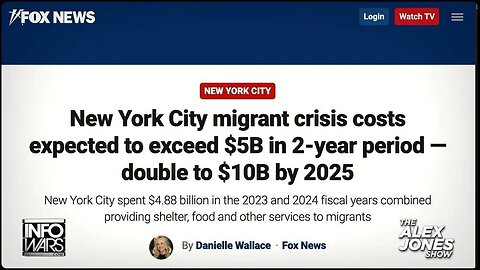 NYC To Spend 5 Billion A Year Catering To Illegal Aliens