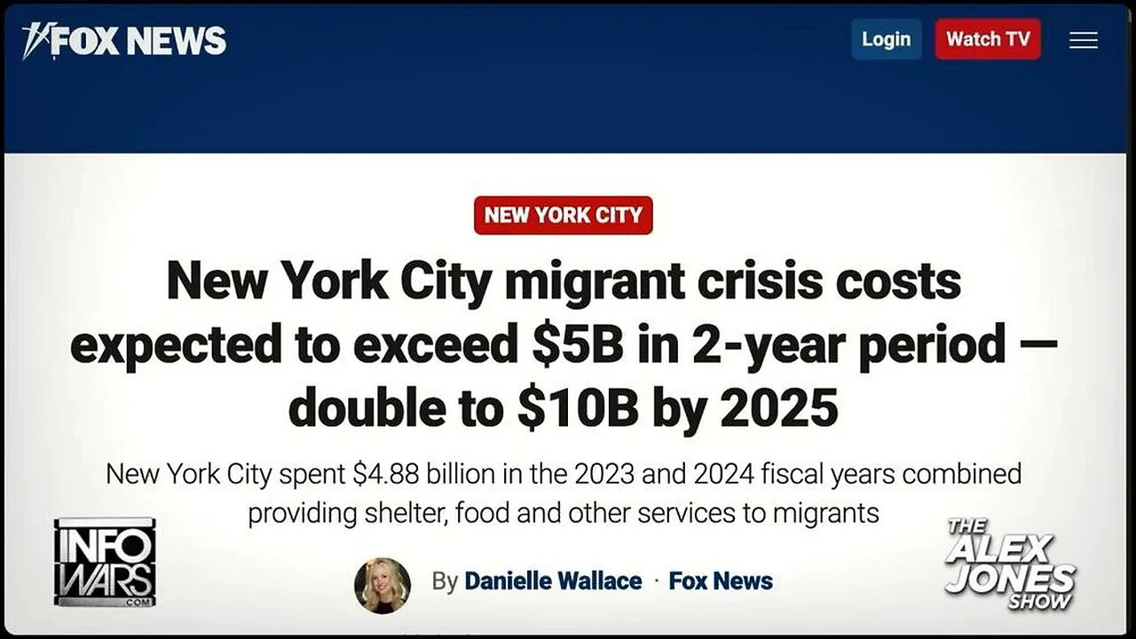 NYC To Spend 5 Billion A Year Catering To Illegal Aliens