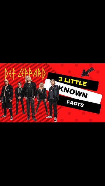 3 Little Known Facts Def Leppard